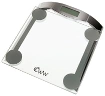 Weight Watchers Glass Platform Scale, Chrome