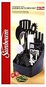 Sunbeam 25-Piece Cook's Tool Set, Black