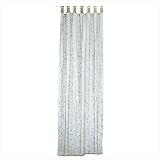 GREEN EMBROIDERED CURTAIN