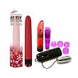 Pipedream Products Waterproof Luv Touch Slims Red Adult Sex Toy Kit