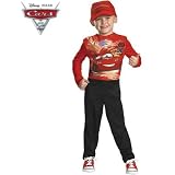 Cars 2 Lightning McQueen Pit Crew Costume (Toddler 3-4T)