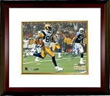 Isaac Bruce signed St. Louis Rams 8x10 Photo GWTD (Super Bowl XXXIV) Custom Framed