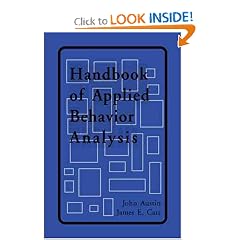 Handbook of Applied Behavior Analysis