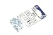 LUX 450351 Schmiernippel-Set 15-teilig Inhalt 5xH1 gerade, 5xH2 45 Grad, 5xH3 90 Grad BASIC