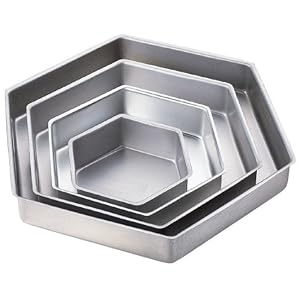 Wilton Performance Pans Hexagon Pan Set by Sheet Sets