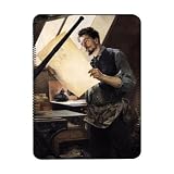 Felicien Rops (1833-98) in his studio (oil.. - iPad Cover (Protective Sleeve) - Art247 - IPads 1 And 2