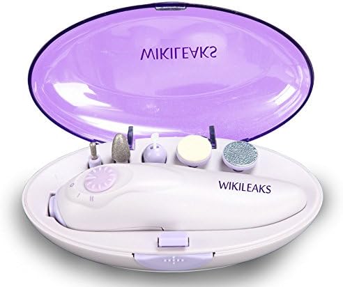 Wikileaks 5 Bits Electric Manicure Nail Care Kit