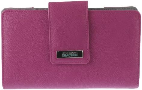 Kenneth Cole Reaction Women's PVC Utility Clutch Marbled Style W/ Mirror 735