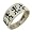 Aztec Sterling Silver Ring Size 5