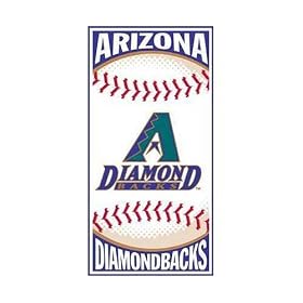 Buy Biederlack Centerfield Arizona Diamondbacks Beach Towel by Biederlack