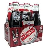 Dublin Original Dr. Pepper Made with Cane Sugar 1 - 6 Pack (6 - 8 Oz. Glass Bottles)