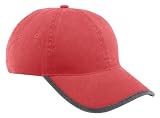 North End Vintage Chino Twill Cap With Rolled Edge