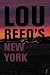 Lou Reed's New York