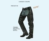 Unisex Chaps - Premium with Deep Slanted Pockets in Cowhide