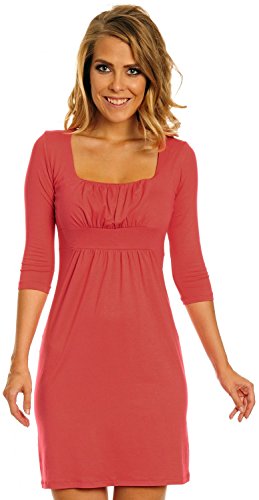 Glamour Empire. Women's Jersey Dress. Empire Waist Square 50% OFF. 080