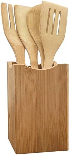 KitchenWorthy 5-piece Bamboo Utensil Set