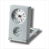 Chass Home and Away Travel Alarm with Pouch Clock 80202