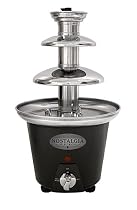 Nostalgia CFF-965 Mini Chocolate Fondue Fountain with 2-Tier Tower
