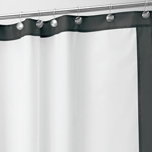 Good Choice Interdesign Waterproof Framed Shower Curtain 72 Inch