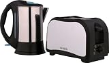 Hinari Elipse STPKT04 Stainless Steel Jug Kettle & Toaster Gift Set