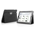 TeckNet iPad Folio Genuine Leather Case Cover and Flip Stand For Apple iPad 1st Generation, 10 different colours available