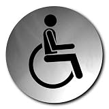 Blomus 68145 Tuerschild Rollstuhlfahrer SIGNO