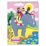 Eeboo Monkey and Elephant Sketchbook