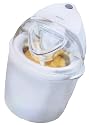 Rival GC8151-WN 1.5-Quart Treat Shoppe Electric Ice Cream Maker, White