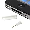 TAPPO / TAPPINO DUST STOPPER CUFFIE JACK / DOCK PER IPHONE 3G / 3GS / 4 / 4S / IPAD - BIANCO