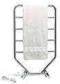 Warmrails Heatra Traditional Towel Warmer and Drying Rack, Chrome
