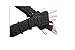 Senchanting Lady Winter Long Stretch Weave Knit Arm Warmer Fingerless Hollow Out Gloves (Dark Grey)