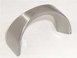 Small Curved Pull - Small Curved Pull in Brushed Satin Nickel