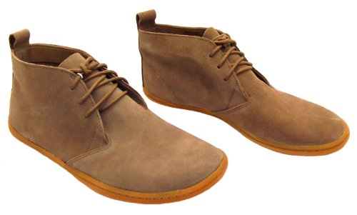 Size 7 Men's Gobi Vivobarefoot Light Brown Suede Lace Up Ankle Desert Boots