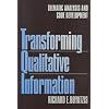 Transforming Qualitative Information: Thematic Analysis and Code Development