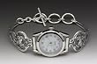 Silver Spoon Silver Ladies Round Mother of Pearl Watch Unique Verona