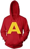 Alvin and the Chipmunks Alvin A Red Hoodie Sweatshirt