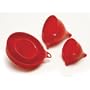 Norpro 3-Piece Silicone Funnel Set