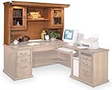 Huntington Oxford Wheat Hutch (Wheat Finish) (43"H x 69.2"W x 17"D)