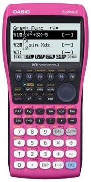 Casio Graphing Calculator Pink