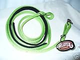 BRIGHT LIME GREEN NYLON HORSE TACK ROPER BARREL REINS