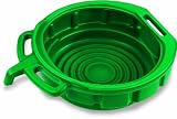 Lumax LX-1631 Green 3.75 Gallon Plastic Oil Drain Pan