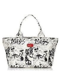 Marc by Marc Jacobs Graffiti Ally Bag Tote Milky White