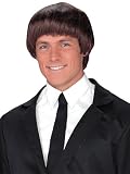 60s Band Member Brown Wig Theatre Costumes Wig