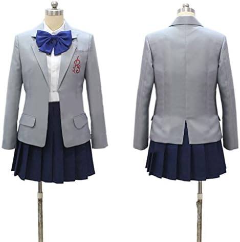 Gekkan Shoujo Nozaki-kun Sakura Chiyo Cosplay Costume School Uniform