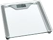 Health o Meter HDL645KD-63 Glass Digital Scale, Clear Glass with Silver Metallic Frame
