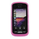 Hot Pink Rubber Silicone Soft Skin Cover Case for AT&T Samsung Solstice SGH-A887 Cell Phone