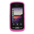 Hot pink Rubber Silicone Soft skin cover for Samsung A887