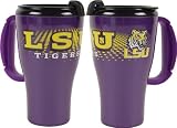 LSU Tigers 16 oz Plastic Roadster Travel Mug
