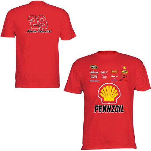 Buy Chase Authentics Kevin Harvick Name & Number T-Shirt by Chase Authentics
