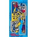 Childrens/Kids Boys 100% Cotton Transformers Bath/Beach Towel